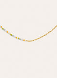 Collar Chic Nora Acero Baño Oro