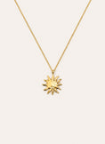 Sun Light Stainless Steel Gold Necklace