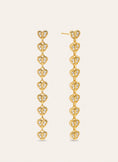 Pendientes In Love Baño Oro