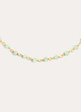 Crystals Jade Gold Necklace