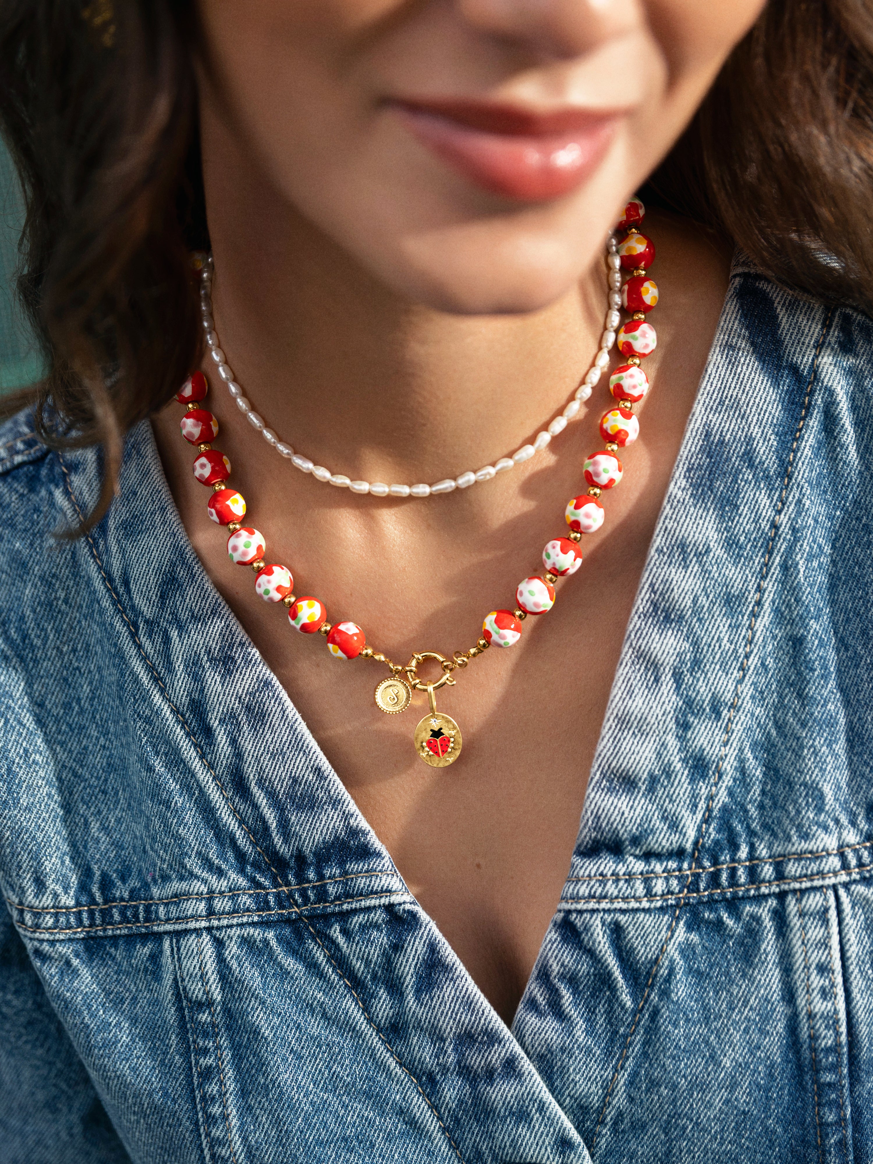 Ladybug Gold Charm