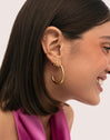 Nina Ear Cuff Gold Single Earring