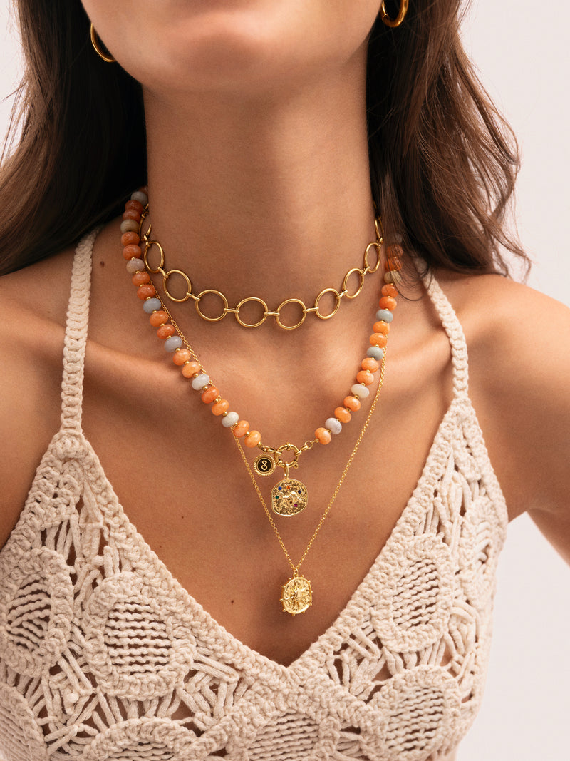 Choker Circles & Circles Acero Baño Oro