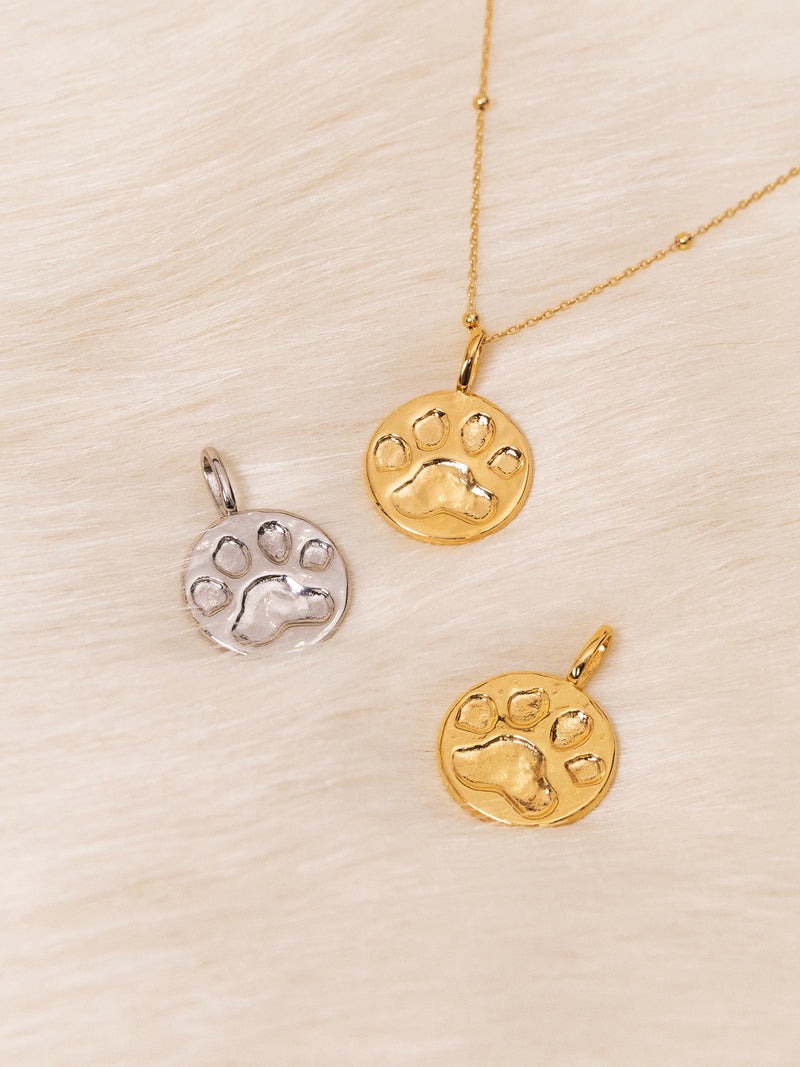 Paw Gold Charm