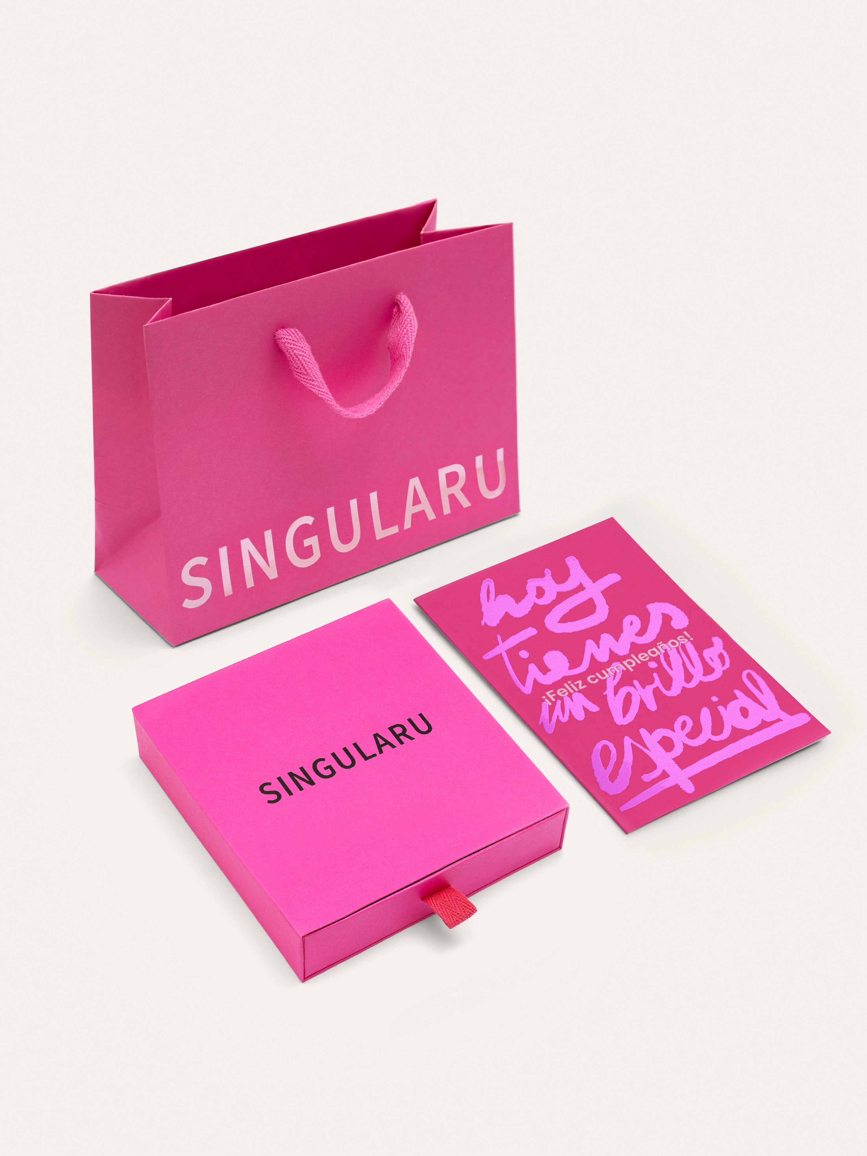 Kit Envoltorio Grande Rosa Mix Feliz Cumpleaños