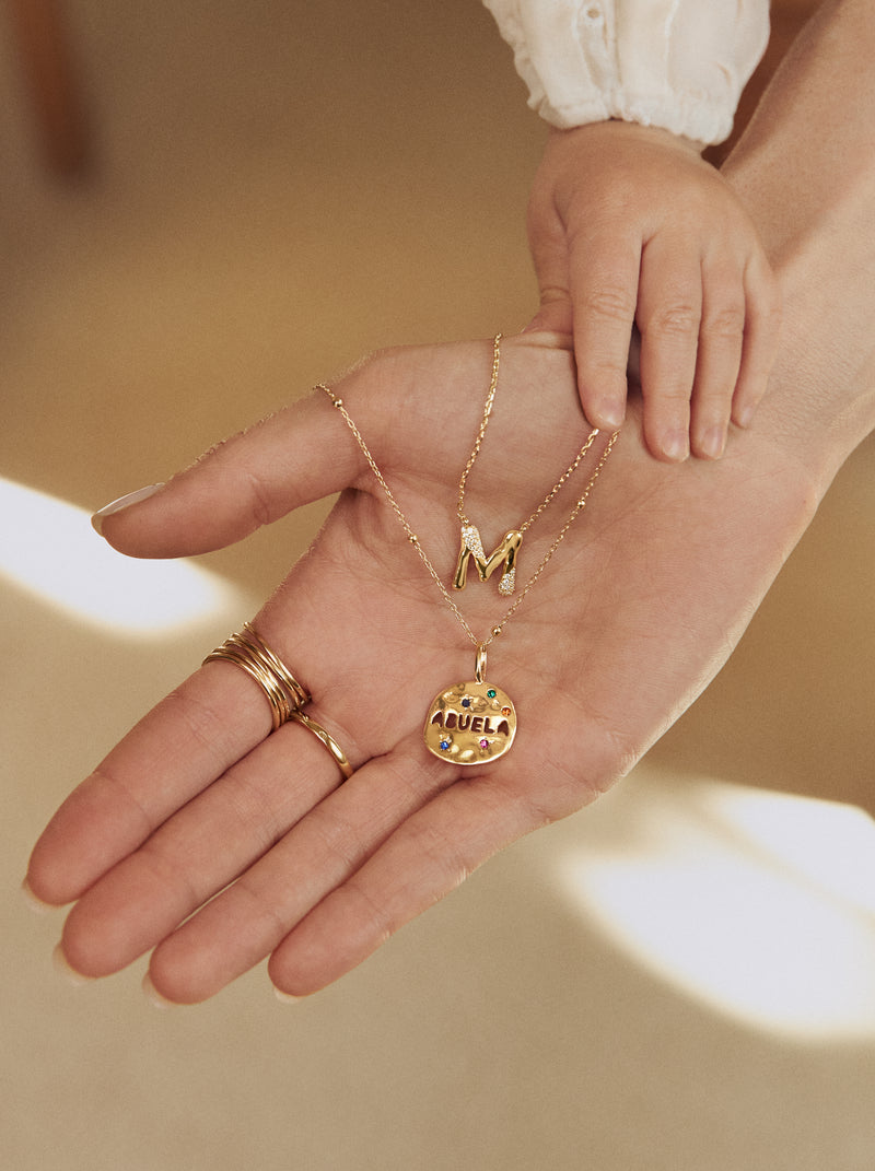Abuela Gold Charm
