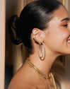 Scarlett XL Gold Hoop Earrings 