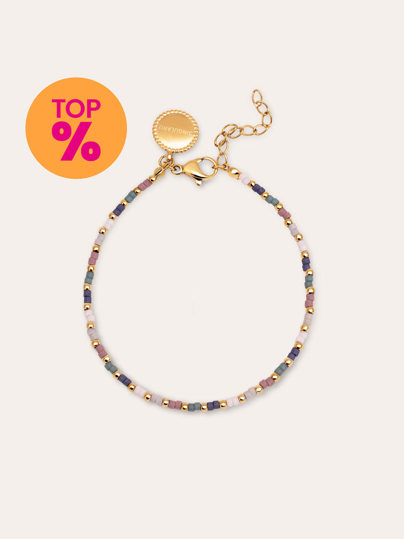 Pulsera Polar Colors Acero Baño Oro