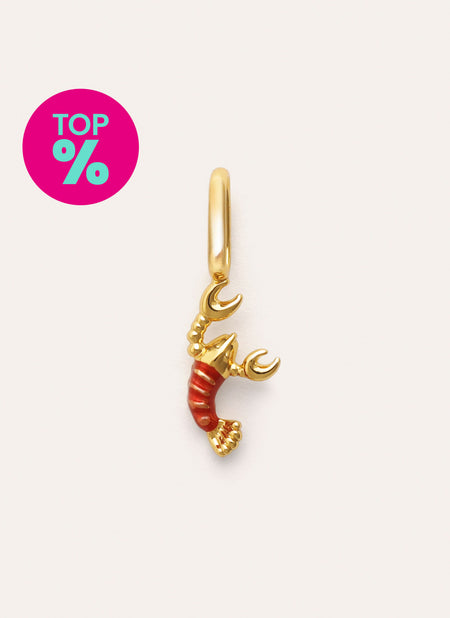 Charm Gambita Baño Oro