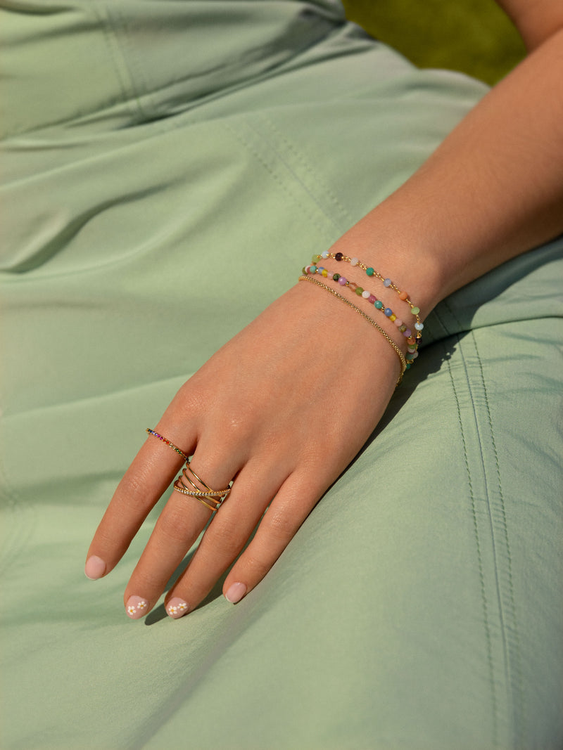 Altea Colors Stainless Steel Gold Bracelet