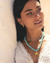 Aby Gold Hoop Earrings
