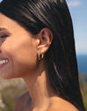 Aby Gold Hoop Earrings
