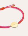 Pulsera Personalizada Moon Atardecer Neón Acero Baño Oro