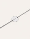 Pulsera Personalizada Little Moon Plata