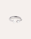 Anillo Personalizado Letter Spark Plata