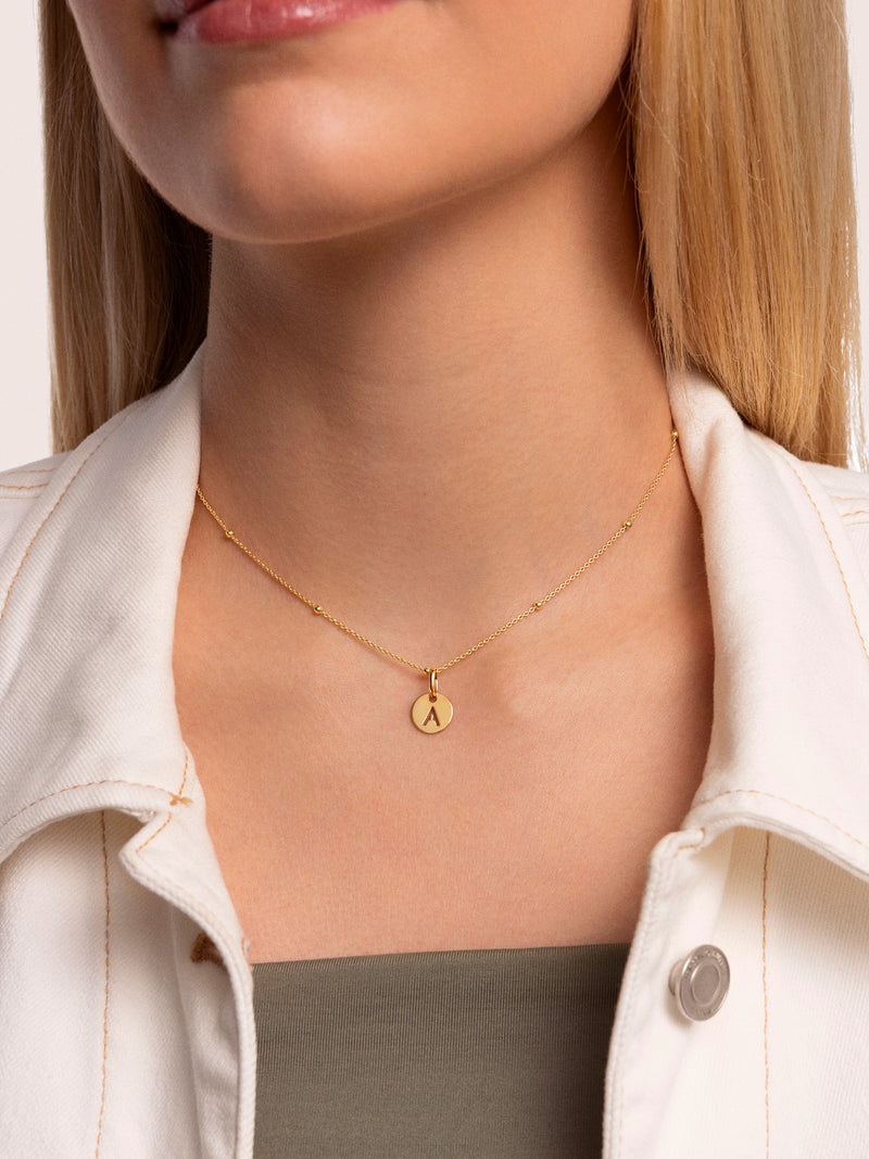 Dots Gold Necklace