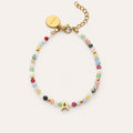 Pulseira Personalizada Letter Altea Color Aço Banho de Ouro