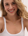 Chic Letter XL Personalized Gold Necklace