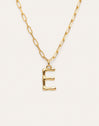 Chic Letter XL Personalized Gold Necklace