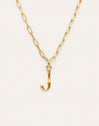 Chic Letter XL Personalized Gold Necklace