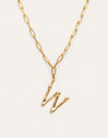 Chic Letter XL Personalized Gold Necklace