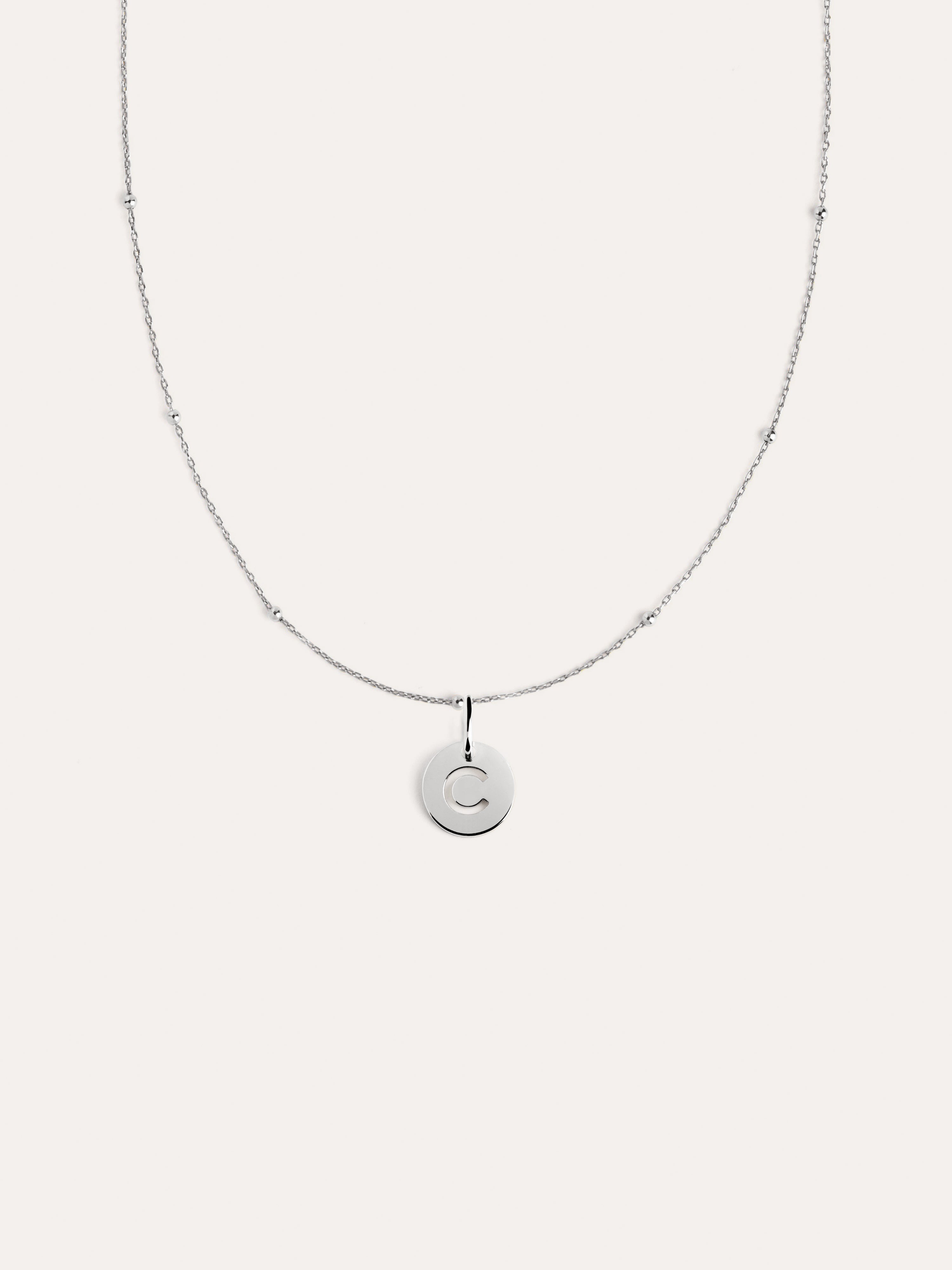 Collar Mini Medallion Plata