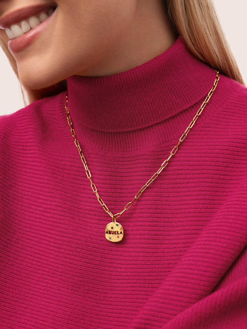 Abuela Gold Charm
