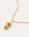 Pack Cadeau Collier Fine Chic et Charm Caniche Toy Plaqué Or