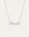 Collar Personalizado Carrie Plata