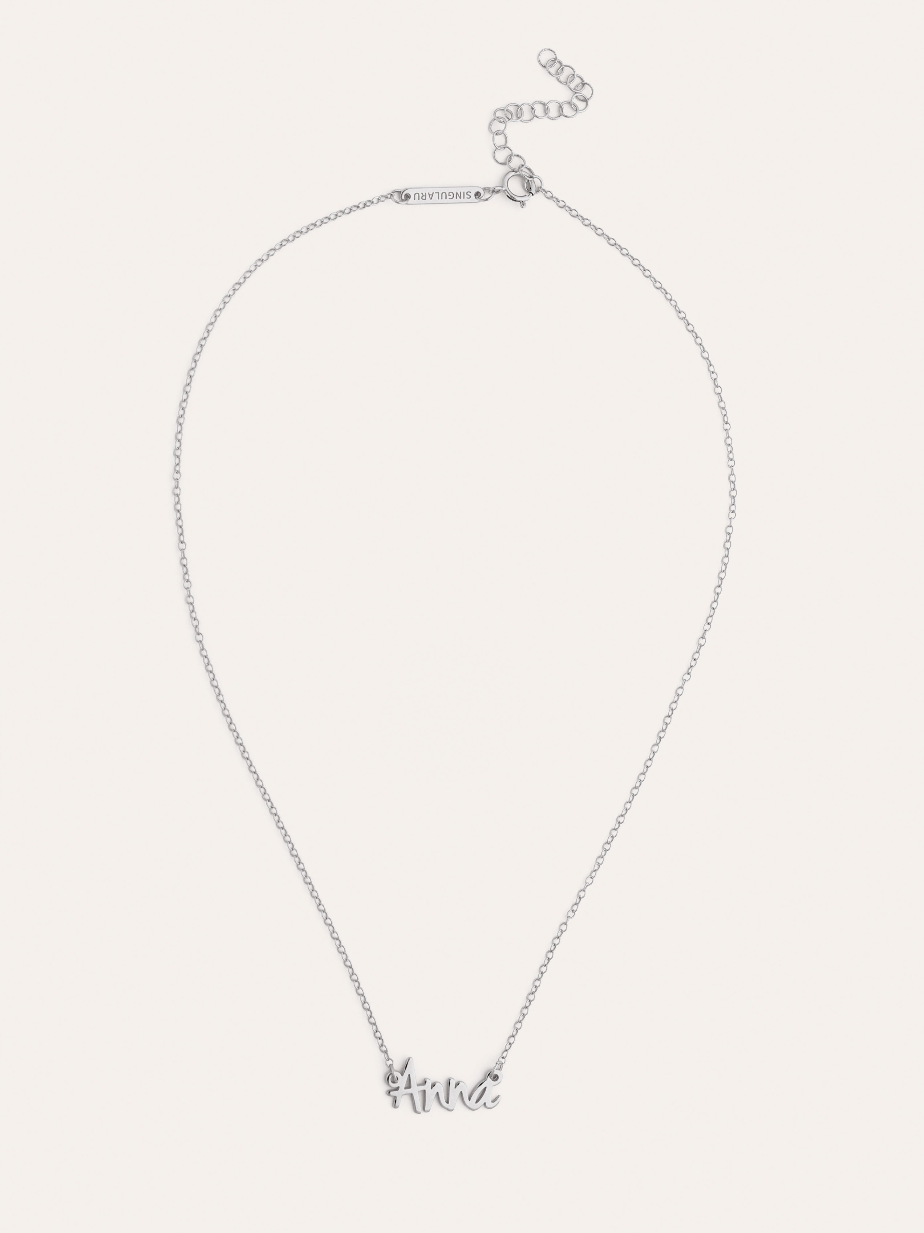 Collar Personalizado Sue Plata