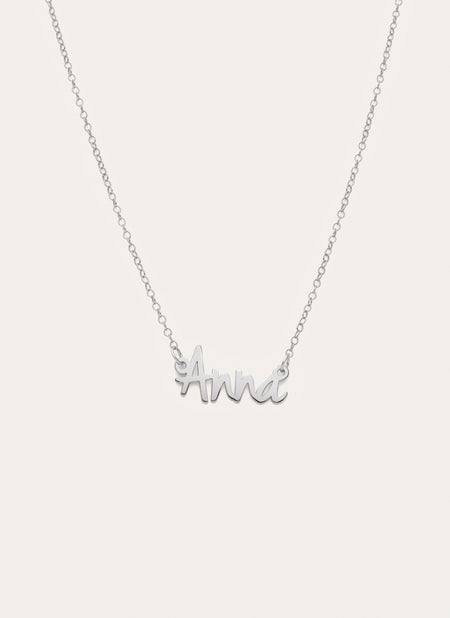 Collar Personalizado Sue Plata