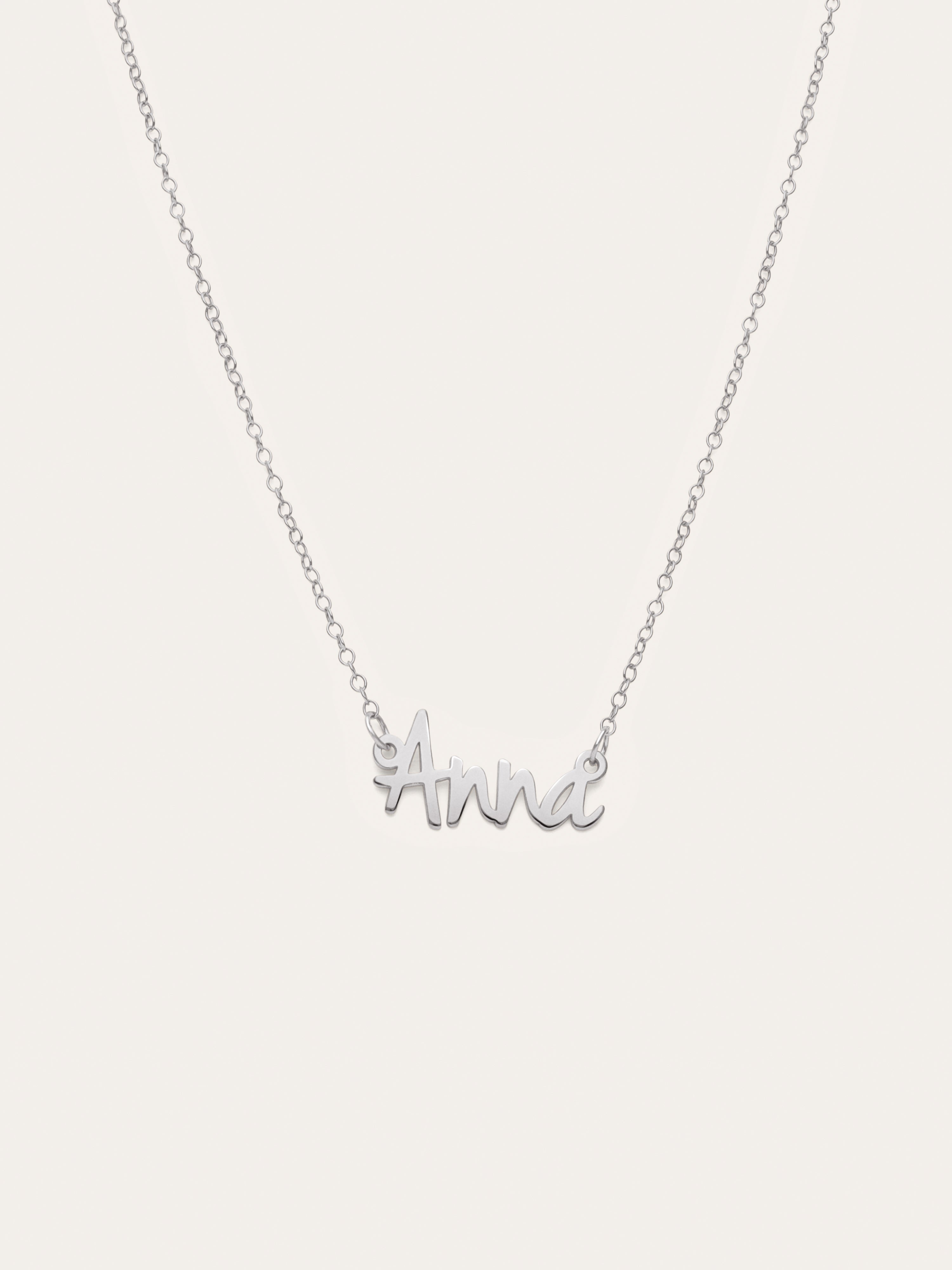 Collar Personalizado Sue Plata