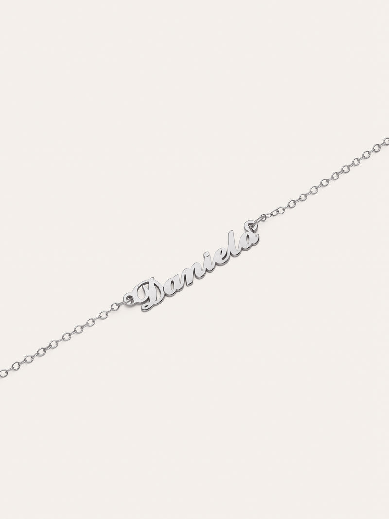 Bracciale Personalizzato Carrie Argento