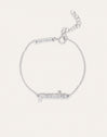 Bracelet Personnalisé Monogramme Argent