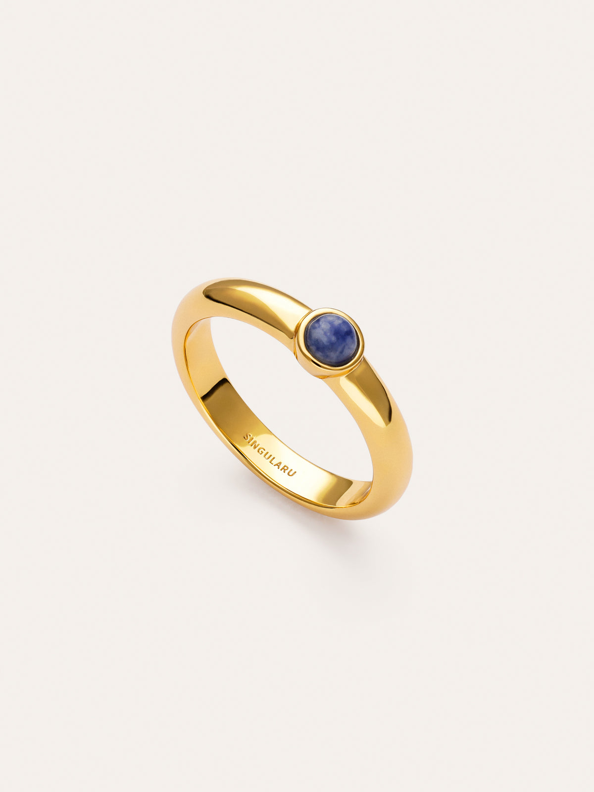 Imagen detalle de Ring Alma Kyanit vergoldet