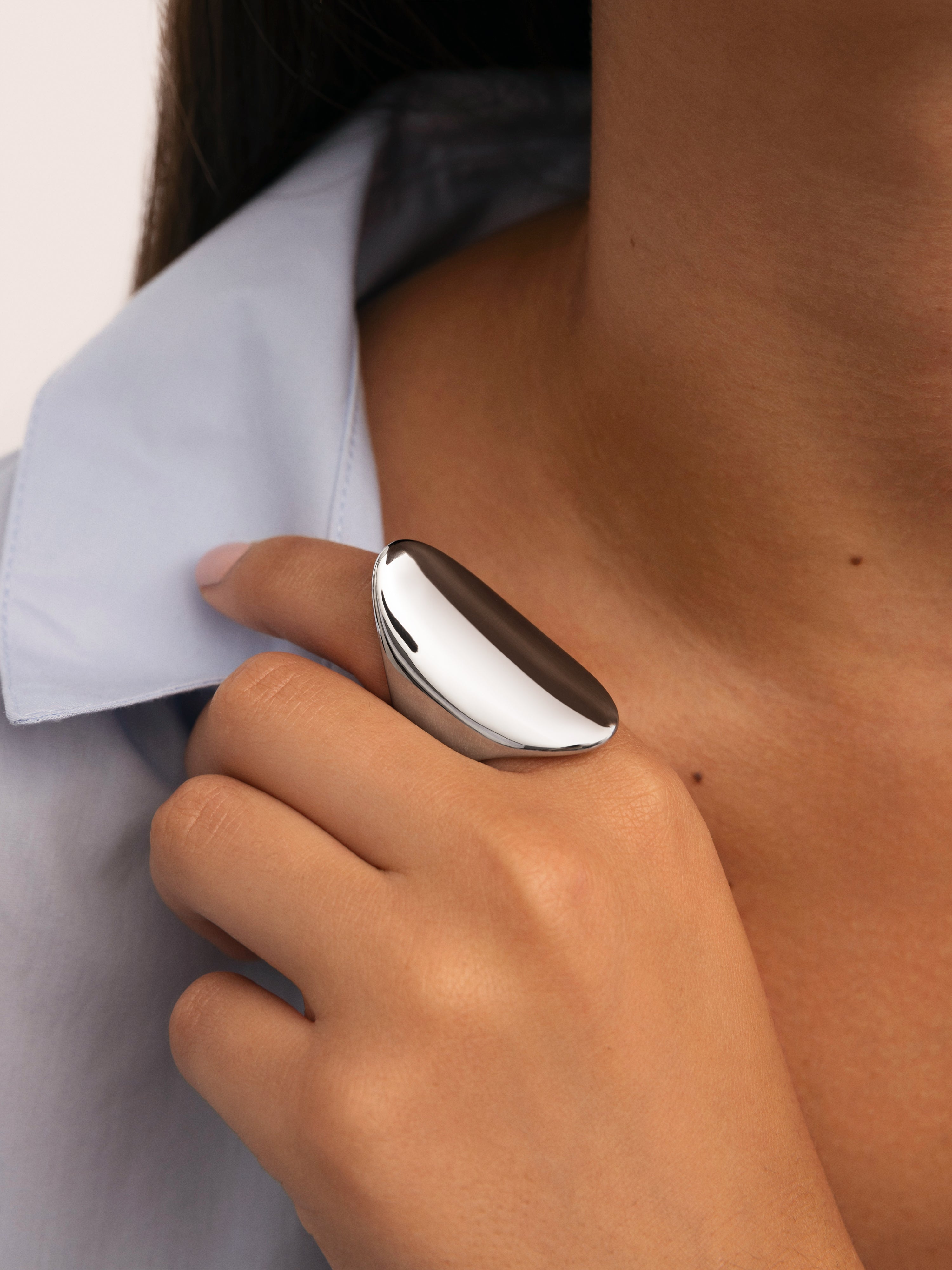 Bohemian Stainless Steel Ring
