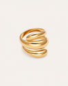 Loop Ring Gold-Plated Steel