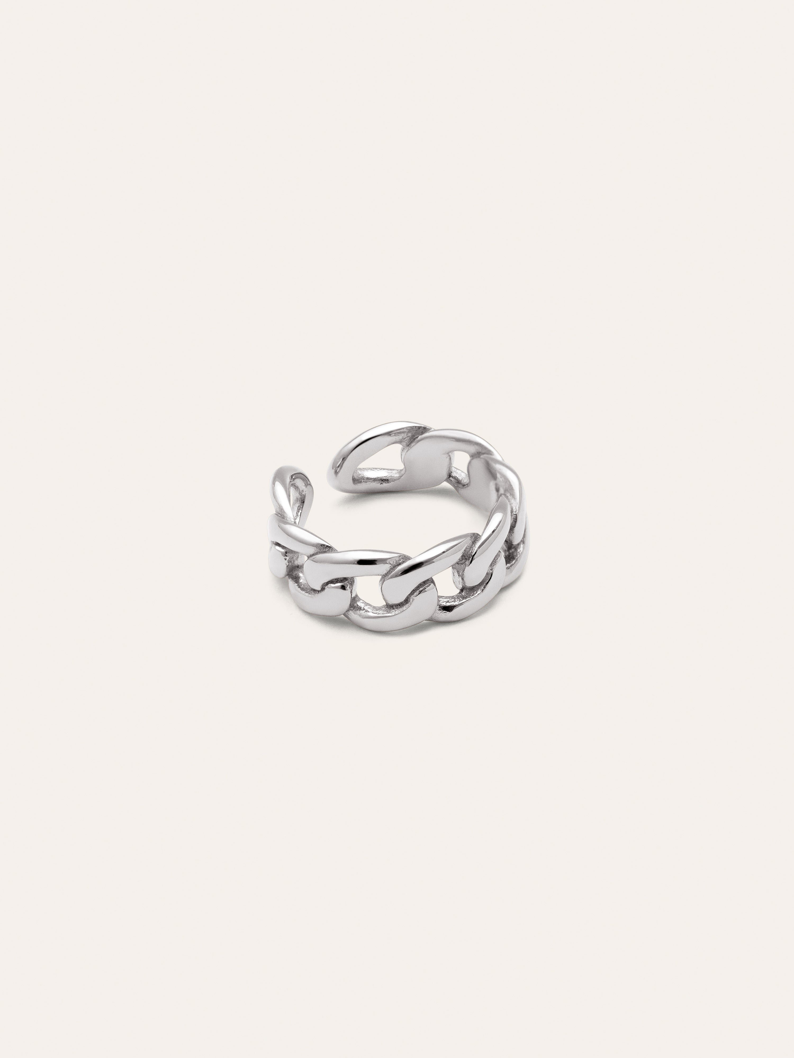 Chunky Link Stainless Steel Ring