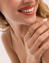 Anillo Colorway Baño Oro