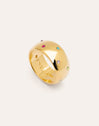 Imagen detalle de Ring Curve Rainbow Edelstahl mit 18kt Goldbeschichtung