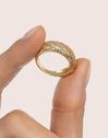 Anillo Dancing Colors Baño Oro