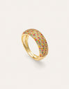 Anillo Dancing Colors Baño Oro