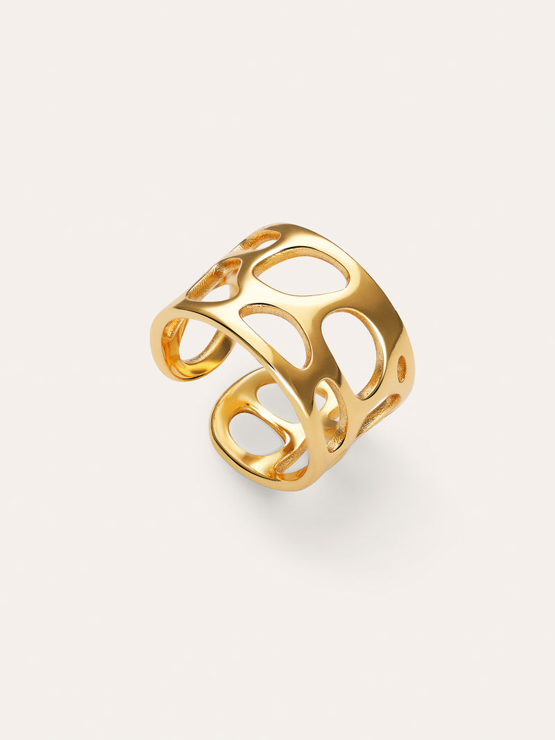 Dotty Gold Ring