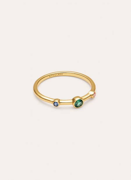 Ring Leonor Prado vergoldet