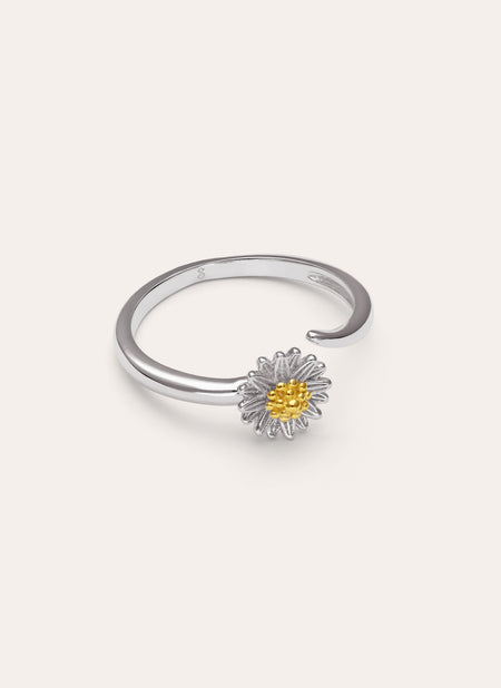 Anillo Margarita Plata