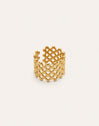 Mini Bomb Stainless Steel Gold Ring 