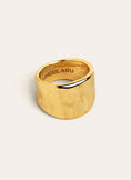 Anillo My Ocean Acero Baño Oro