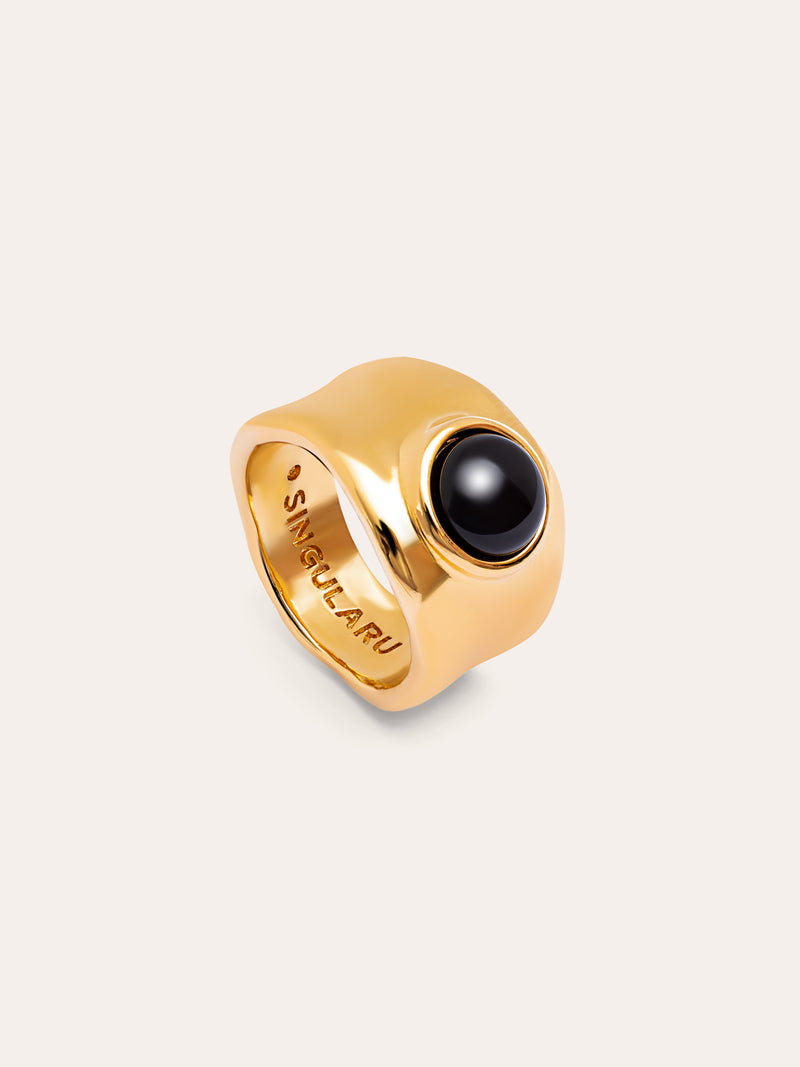 My Onyx Gold Ring