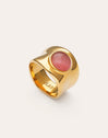 Imagen detalle de Bague My Pink Stone Acier plaqué or