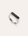 Anillo Proa Negro Acero